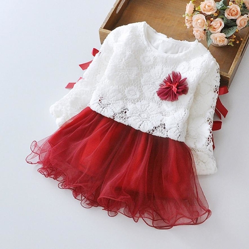 Infant Baby Kids Girls Party Lace