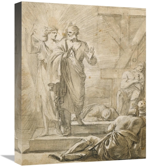 Global Gallery GCS-456779-1620-142 16 x 20 in. The Liberation of Saint