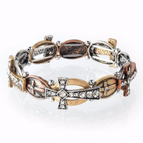 James Lawrence 70942 Bracelet - Eden Merry - Crosses