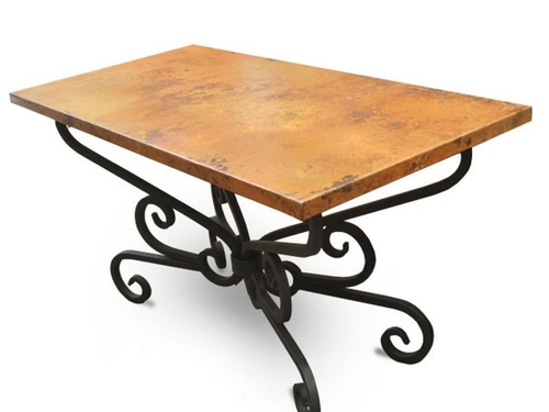 COPPER SQUARE TABLE TOP 72X72X1.5 G23 NATURAL