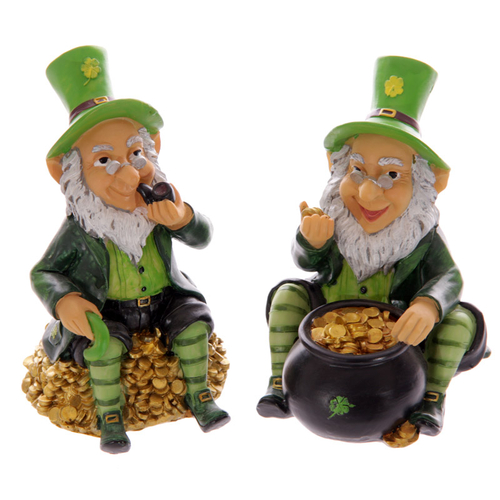 Novelty Lucky Leprechaun Money Box