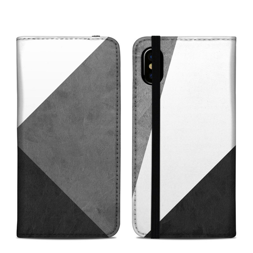 DecalGirl AIPXFC-SLATE Apple iPhone X Folio Case - Slate