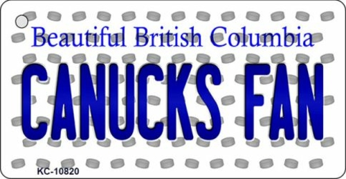 Smart Blonde KC-10820 1.5 x 3 in. Canucks Fan British Columbia State L