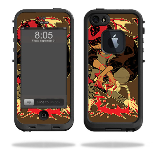MightySkins LIFIP5S-Thirsty Vampire Skin for Lifeproof iPhone 5, 5