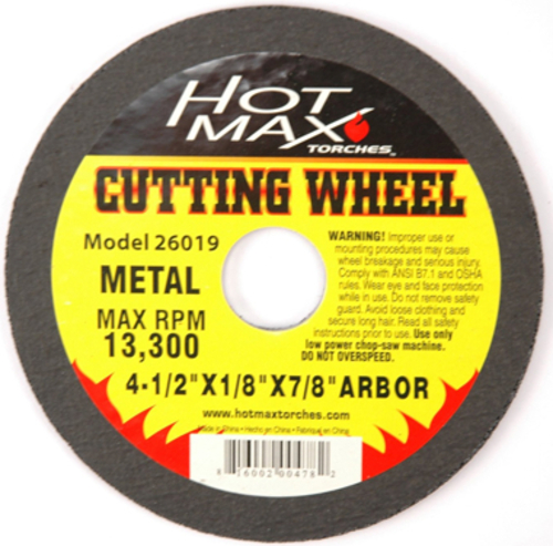 Kdar 26019 4.5 x 0.12 x 0.87 in. Cut Off Wheel