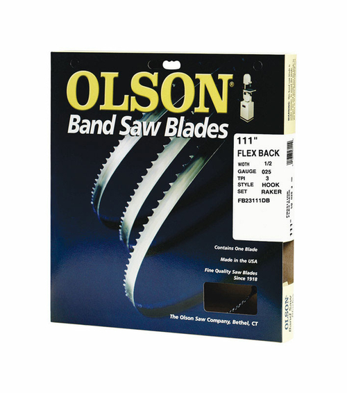 Olson 2482404 0.5 x 111 in. Band Saw Blade