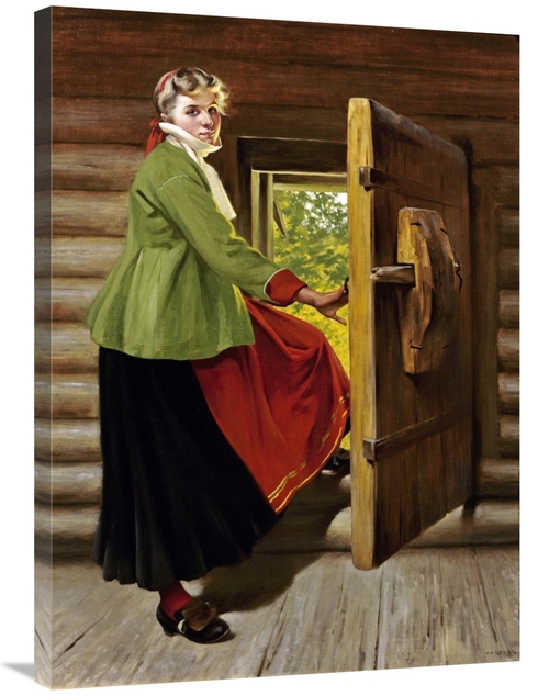 Global Gallery GCS-268041-36-142 36 in. A Dalecarlian Beauty Art Print