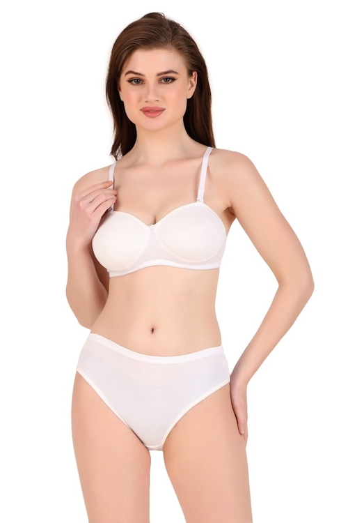 Women's Cotton Blend Lightly Padded Wirefree T-Shirt