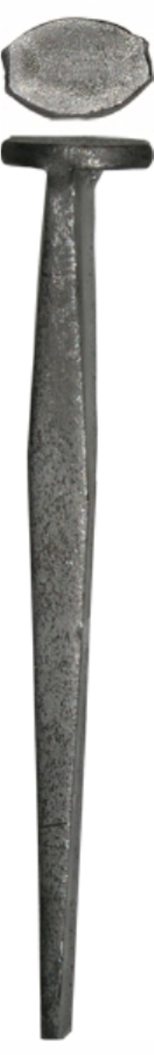 Acorn Manufacturing CW8ZL 8D Decorative Wrought Head Nail - Black Oxid