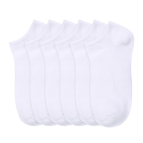 Baby Ankle Socks - White, 0M-12M, 3 Pack