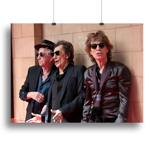 Rolling Stones Hackney Diamonds launch event Canvas Print or Poster