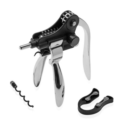 Set of Wine with Spiral Corkscrew and Accessories Versa VS-21220041