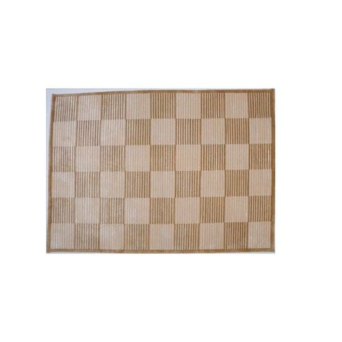 Malmo Beige Star Wool Home Rug