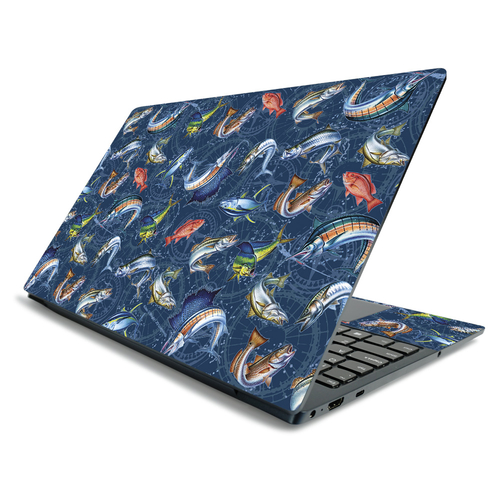 MightySkins LENIDS54015-Saltwater Compass Skin for Lenovo IdeaPad S540