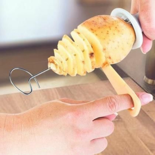 Potato Spiral Cutter