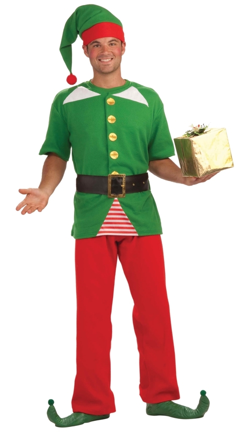 Morris Costumes FM65451 Jolly Elf Adult Costume