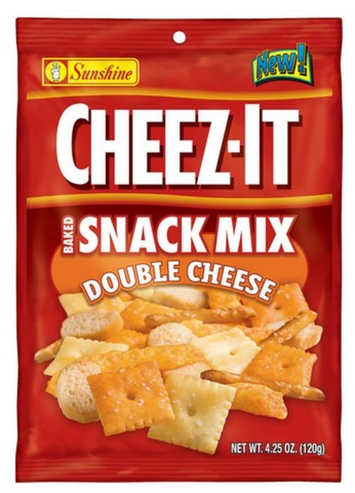 Cheez-It 24100-57720 3.5 oz Baked Double Cheese Snack Mix - pack of 6