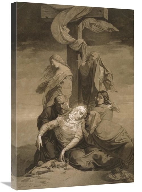 Global Gallery GCS-456108-2030-142 20 x 30 in. Lamentation at the Foot