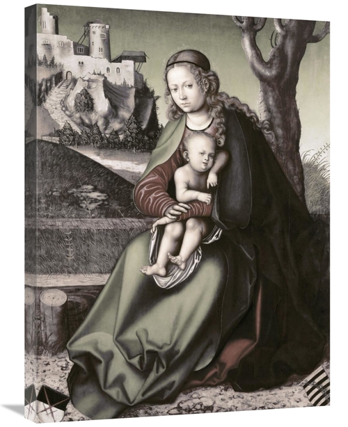 Global Gallery GCS-277145-30-142 30 in. Madonna & Child Art Print - Lu