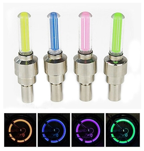 4pcs bike lights with no battery mountain road