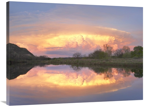 Global Gallery GCS-396820-3040-142 30 x 40 in. Storm Clouds & South Ll