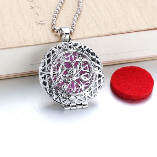 2020 number Aroma Diffuser Necklace Open Lockets