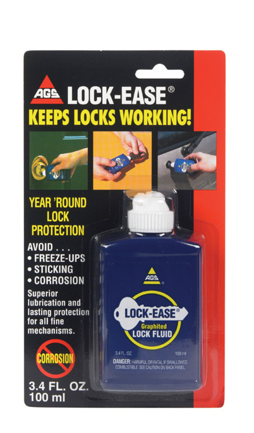 Lock-ease 10716 3.4 oz General Purpose Graphite Lock Fluid Carded