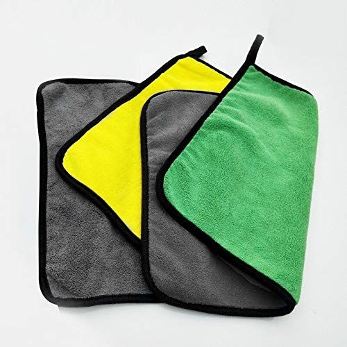 Cloth for Car Cleaning and Detailing, Double Sided, Extra Thick Plush