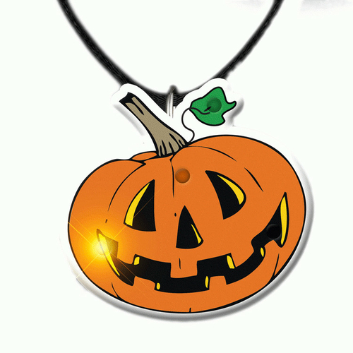 Blinkee 215000 Pumpkin Necklace Flashing Body Light Necklace