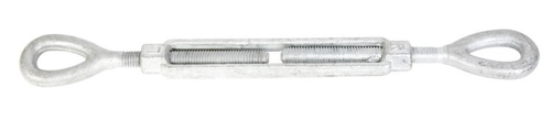 Baron Manufacturing 15589 0.62 x 9 in. Galvanized Exe Turnbuckles Nut