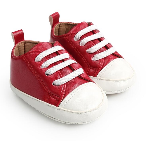 Newborn Infant Toddler Baby Girl Shoes PU Sneaker