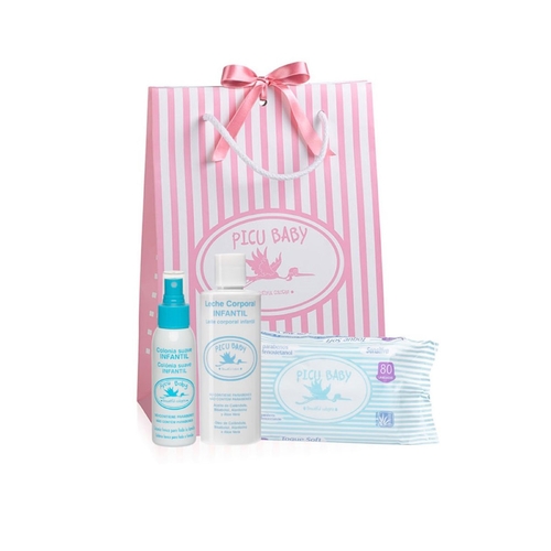 Hygiene set Picu Baby Beautiful Pink Children's (3 pcs)