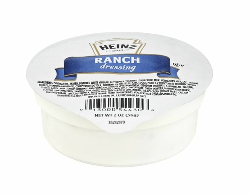 Ranch Dressing Dipping Cup