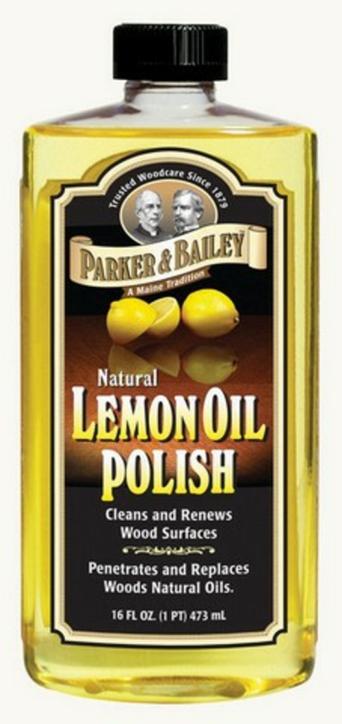 Parker & Bailey 510664 Natural Lemon Oil Polish - pack of 6