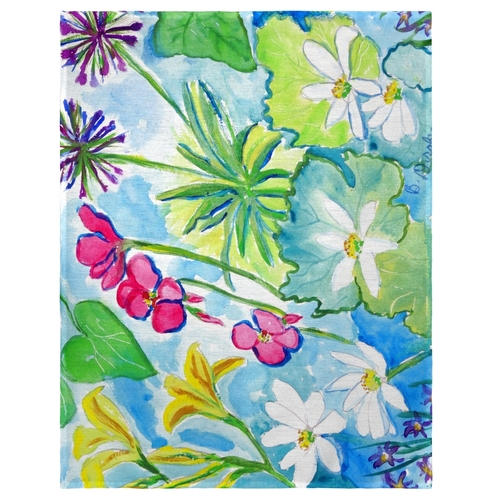 Betsy Drake PM826 14 x 18 in. Wild Garden Place Mat - Set of 4