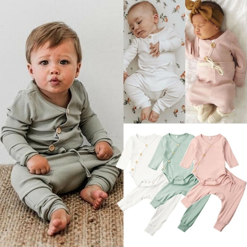 0 18M Infant Infant Baby Boy Girl Clothes Sets