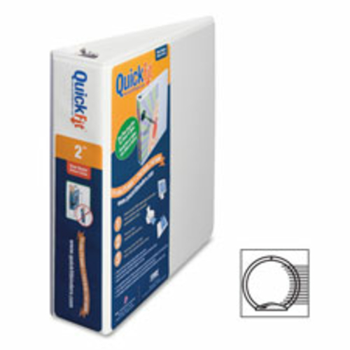 Stride- Inc. STW88010 Quick Fit- Round Ring- 1 in.- White