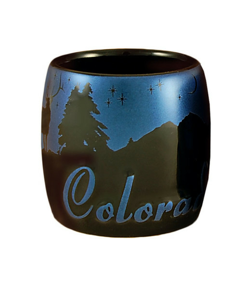 Americaware SCSCOL07 Colorado Night Sky Silhouette Shot