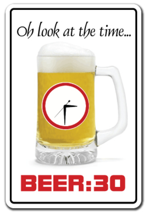 SignMission D-8-Z-Beer-30 8 x 12 in. Beer 30 Decal