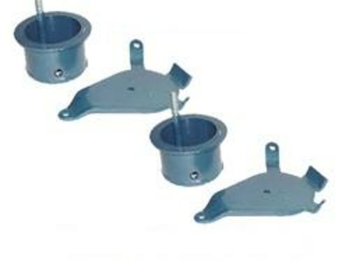 AirBagIt BRACKETIZ8895F Bag Brackets Only Front Isuzu Raw