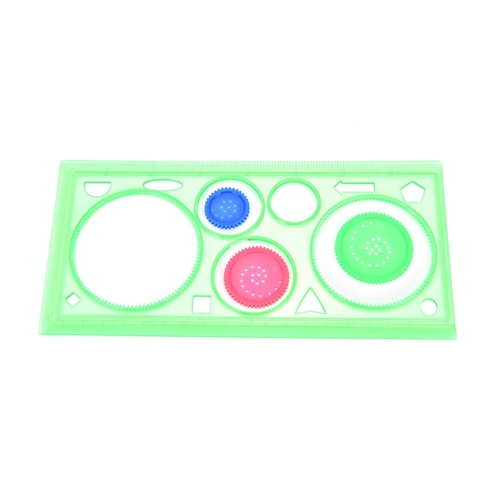 1Pcs Multifunctional Spirograph Geometric Ruler