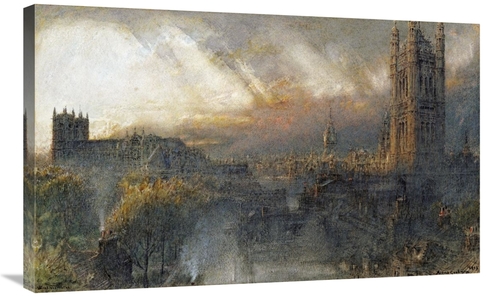 Global Gallery GCS-266405-36-142 36 in. Westminster from a House Top A