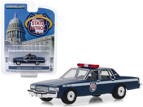 1989 Chevrolet Caprice Police Car Dark Blue \Wisconsin State Patrol
