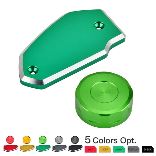 Front Rear Brake Reservoir Cover Cap for Kawasaki