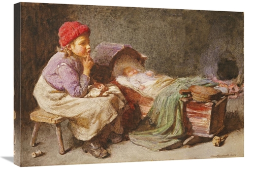 Global Gallery GCS-266525-30-142 30 in. Hush, Hush Art Print - Joh