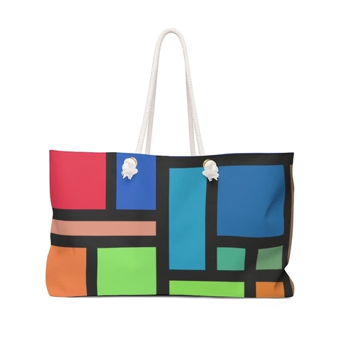 Weekender Tote Bag - Colorblock
