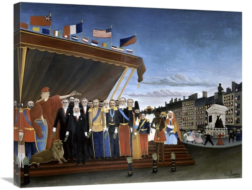 Global Gallery GCS-279883-30-142 30 in. Delivery of Due Reward - La Re