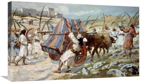 Global Gallery GCS-280245-30-142 30 in. Chastisement of Uzzah Art Prin