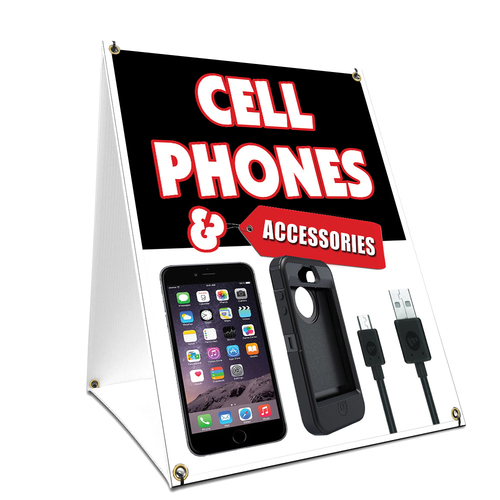 SignMission SBC-2436-Cell Phones & Accessories 24 x 36 in. A-Frame Sid