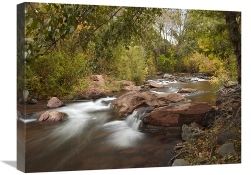 Global Gallery GCS-396447-1824-142 18 x 24 in. Oak Creek in Slide Rock